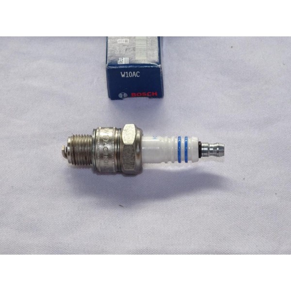 Bougie allumage tronconneuse debroussailleuse tondeuse Bosch W10AC 0241219543 pour kubota honda suzuki hitachi équivalent B4H 