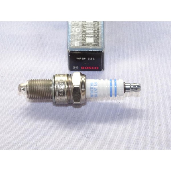 Lot 4 bougies allumage iridium Bosch WR8KI33S 0242230509 pour chrysler voyager 1 2 I II daewoo espero dodge caravan lada niva sa