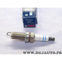 Lot 2 bougies allumage platinum Bosch FR7SPP302U 0242236653 pour BMW serie 1 3 5 6 7 X1 X3 X4 X5 Z4 E60 E61 E63 E64 E70 E81 E82 