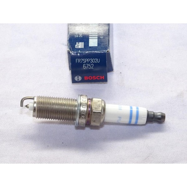 Lot 2 bougies allumage platinum Bosch FR7SPP302U 0242236653 pour BMW serie 1 3 5 6 7 X1 X3 X4 X5 Z4 E60 E61 E63 E64 E70 E81 E82 
