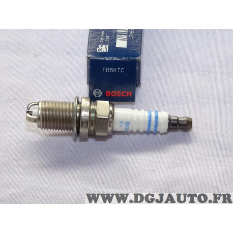 Lot 5 bougies allumage Bosch FR6KTC 0242240572 pour fiat marea coupé lancia kappa thesis 2.0 turbo 
