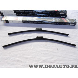 Jeu 2 balais essuie glace 600mm + 530mm souple aerotwin Bosch A430S 3397007430 pour land rover range rover evoque L538 volkswage