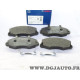 Jeu 4 plaquettes de frein avant montage bendix Bosch BP1245 0986494292 pour ford transit 3 et 4 III IV