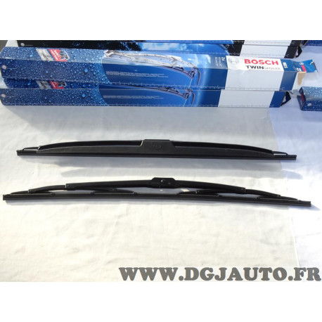 Lot 2 balais essuie glace 600mm twinspoiler Bosch 602S 3397118302 pour BMW serie 5 7 E32 E34 renault safrane 