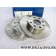 Jeu 2 disques de frein avant plein 236mm diametre Bosch BD73 0986478081 pour opel kadett D E corsa A B ascona C astra F vectra A
