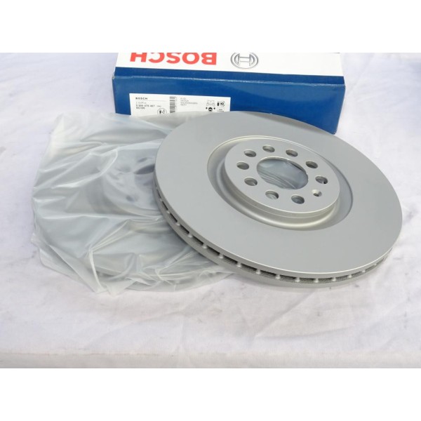 Jeu 2 disques de frein avant ventilé 312mm diametre Bosch BD396 0986478467 pour audi A3 TT seat toledo 2 II leon 1 ibiza 3 4 III