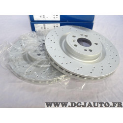 Jeu 2 disques de frein avant ventilé 350mm diametre Bosch BD2430 0986479D09 pour mercedes classe ML GLE GLS W166 X166 C292