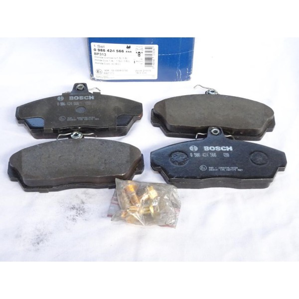 Jeu 4 plaquettes de frein avant montage girling Bosch BP313 0986424566 pour honda concerto civic MA MB MC EJ EK EU EP EV ES ET M
