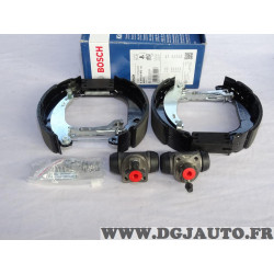 Kit frein arriere montage bendix 180x42mm Bosch KS073 0204114073 pour renault clio 2 II dacia logan 1 sandero