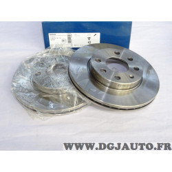 Jeu 2 disques de frein avant ventilé 240mm diametre Bosch BD1061 0986479190 pour opel corsa C