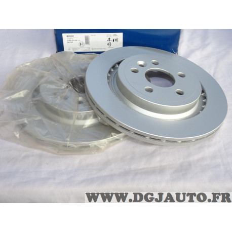 Jeu 2 disques de frein arriere ventilé 302mm diametre Bosch BD1297 0986479398 pour volvo S60 S80 V60 V70 XC70 