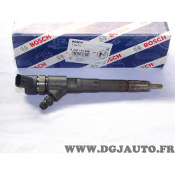 Injecteur carburant gazoil Bosch 0445110418 pour fiat ducato 3 III iveco daily 2.3MJTD 2.3 MJTD partir de 2006 (oxydation)