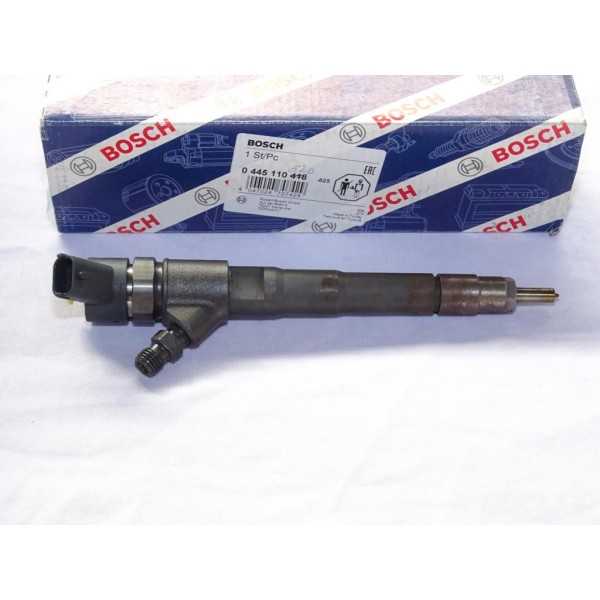 Injecteur carburant gazoil Bosch 0445110418 pour fiat ducato 3 III iveco daily 2.3MJTD 2.3 MJTD partir de 2006 (oxydation) 