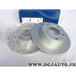 Jeu 2 disques de frein arriere plein 255mm diametre Bosch BD618 0986478704 pour audi A6 4B2 4B5