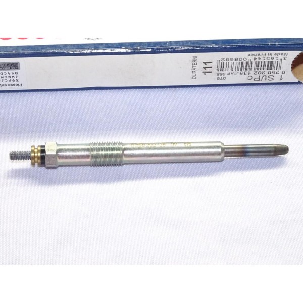Lot 2 bougies de préchauffe Bosch 0250202135 pour fiat scudo 1 2 I II ulysse 2 II ford focus 2 II c-max Cmax lancia phedra 2.0JT