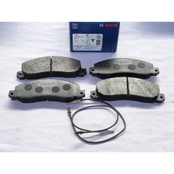 Jeu 4 plaquettes de frein avant montage bendix Bosch BP515 0986460946 pour renault trafic 1 opel arena 