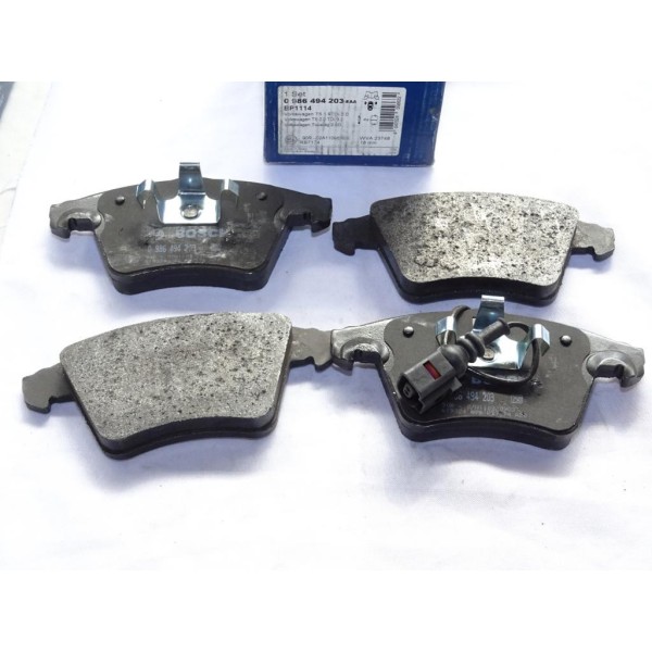 Jeu 4 plaquettes de frein avant montage ATE Bosch BP1114 0986494203 pour volkswagen transporter T5 