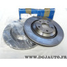 Jeu 2 disques de frein arriere ventilé 330mm diametre Bosch BD1162 0986479299 pour audi A6 de 2004 à 2011