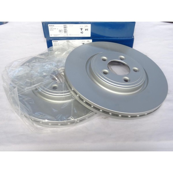 Jeu 2 disques de frein avant ventilé 326mm diametre Bosch BD1533 0986479698 pour jaguar XK 8 S-type XJ XF 