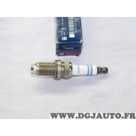 Lot 4 bougies allumage Bosch FR8KDC 0242229628 pour citroen XM xantia peugeot 406 605 renault laguna 2.9 3.0 V6 essence 