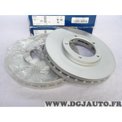 Jeu 2 disques de frein avant ventilé 293mm diametre Bosch BD2567 0986479D81 pour mitsubishi canter FE5 FE6