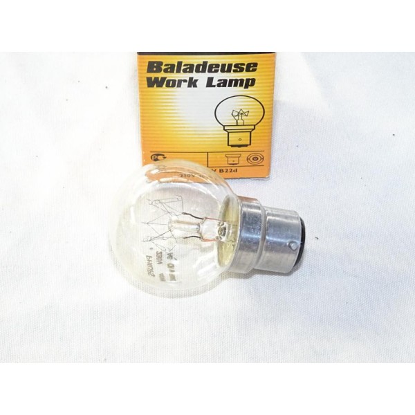 Ampoule 230V 40W type B22D Philips 8711500512055 pour baladeuse 