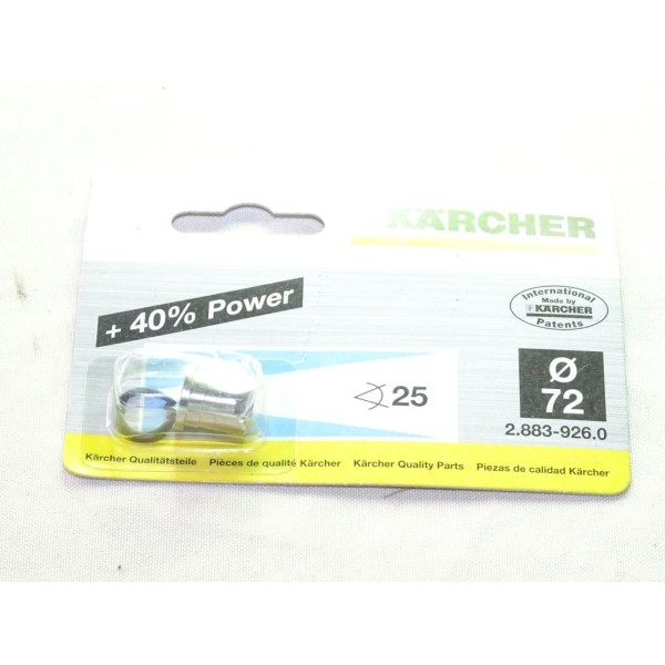 Buse à angle de projection 25° taille 72 nettoyeur haute pression Karcher 2.883-926.0 