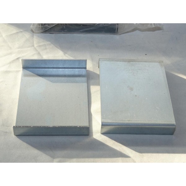 Lot 4 platines intermediaire 2x100x168 Nussbaum 030JL09324 pour pont elevateur DX51 jumbo sprinter NT 
