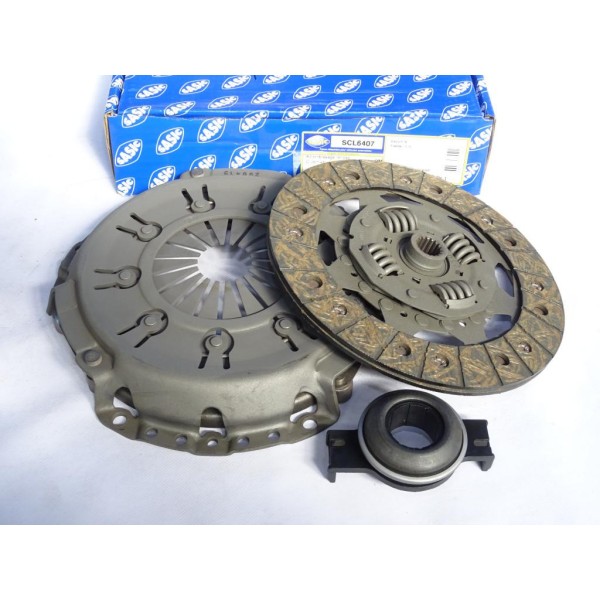 Kit embrayage disque + mecanisme + butée Sasic SCL6407 pour ford escort 4 IV fiesta 2 3 II III 1.6 essence dont XR2i XR3i 