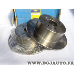 Jeu 2 disques de frein arriere 270mm diametre plein Sasic 9004867J pour opel calibra vectra A 1.8 2.0 essence