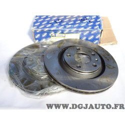 Jeu 2 disques de frein arriere ventilé 300mm diametre Sasic 6106040 pour audi A4 B6 B7 dont turbo quattro 