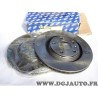 Jeu 2 disques de frein arriere ventilé 300mm diametre Sasic 6106040 pour audi A4 B6 B7 dont turbo quattro