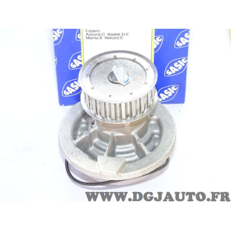 Pompe à eau avec joint Sasic 9001134 pour daewoo espero opel kadett D E rekord E manta B ascona C 1.6 1.8 essence 