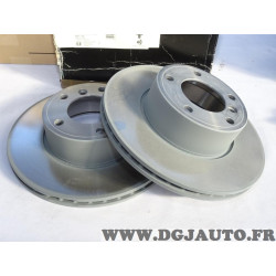 Jeu 2 disques de frein avant ventilé 296mm diametre Bosch BD748 0986478848 pour BMW serie 5 E39