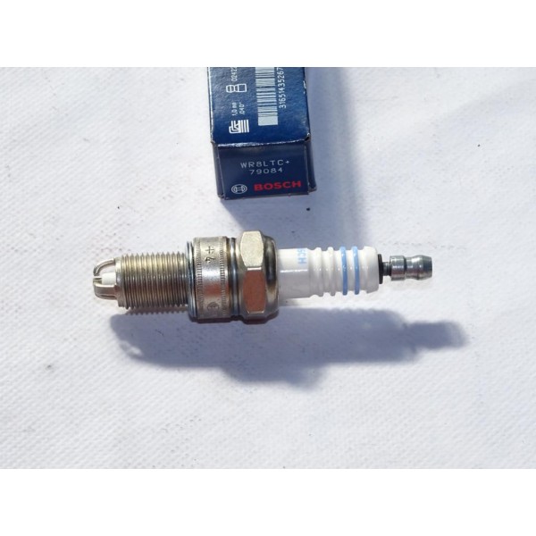 Lot 2 bougies allumage Bosch WR8LTC+ 0242229658 pour audi 80 90 100 A6 seat cordoba 1 toledo 1 ibiza 2 II inca volkswagen sciroc