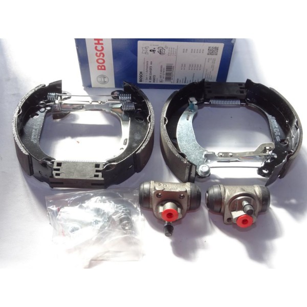 Kit frein arriere prémonté 180x42mm montage bendix Bosch KS073 0204114073 pour dacia logan sandero renault clio 2 II 