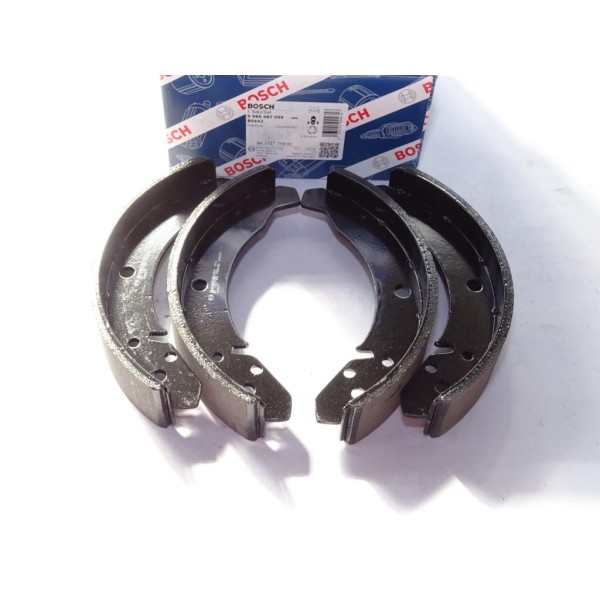 Jeu 4 machoires de frein arriere 230x40mm montage volkswagen Bosch BS442 0986487099 pour porsche 924 volkswagen K70 coccinelle k
