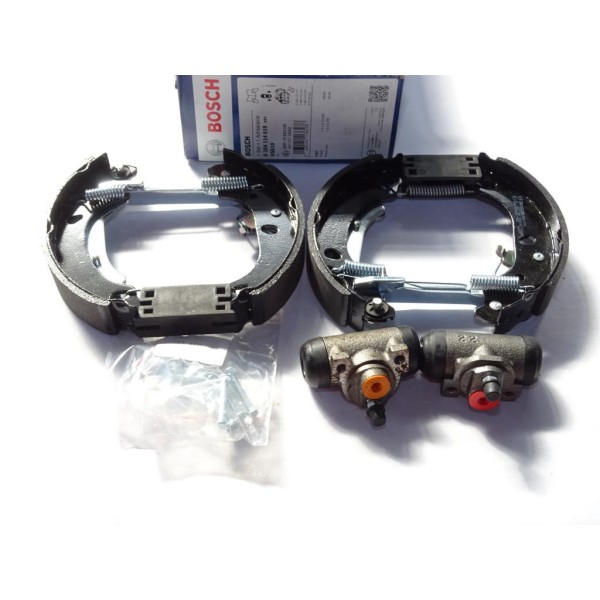 Kit frein arriere prémonté 180x32mm montage AP lockheed Bosch KS619 0204114619 pour fiat panda 2 II 