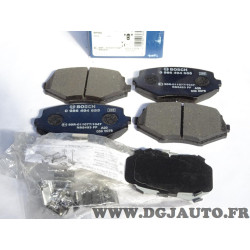 Jeu 4 plaquettes de frein avant montage sumitomo Bosch BP990 0986494655 pour mazda MX5 NA NB 