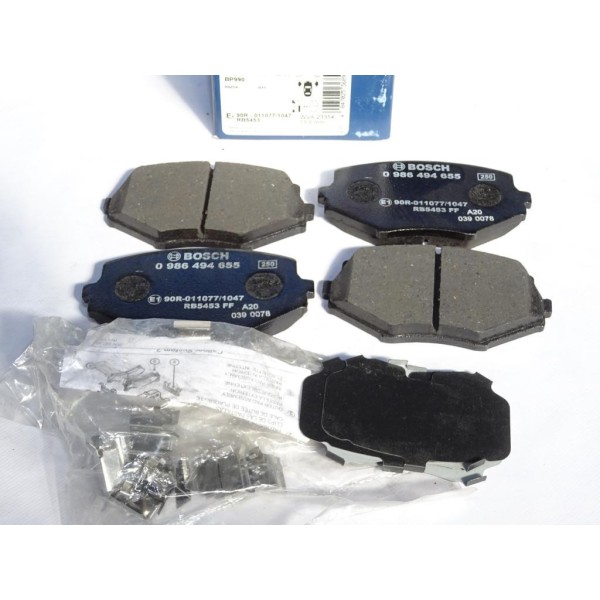 Jeu 4 plaquettes de frein avant montage sumitomo Bosch BP990 0986494655 pour mazda MX5 NA NB 
