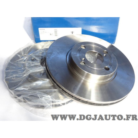 Jeu 2 disques de frein avant ventilé 275mm diametre Bosch BD1111 0986479245 pour toyota corolla 9 IX E120 corolla verso E121 AR1