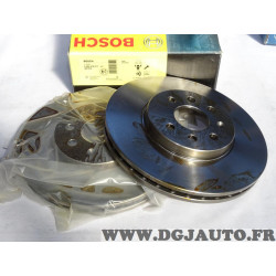 Jeu 2 disques de frein avant ventilé 280mm diametre Bosch BD1014 0986479077 pour opel meriva A astra G H combo C 