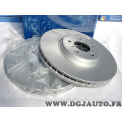 Jeu 2 disques de frein avant ventilé 365mm diametre Bosch BD1479 0986479635 pour BMW X5 X6 E70 E71 E72 F15 F16 F85 F86 