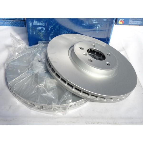 Jeu 2 disques de frein avant ventilé 365mm diametre Bosch BD1479 0986479635 pour BMW X5 X6 E70 E71 E72 F15 F16 F85 F86 