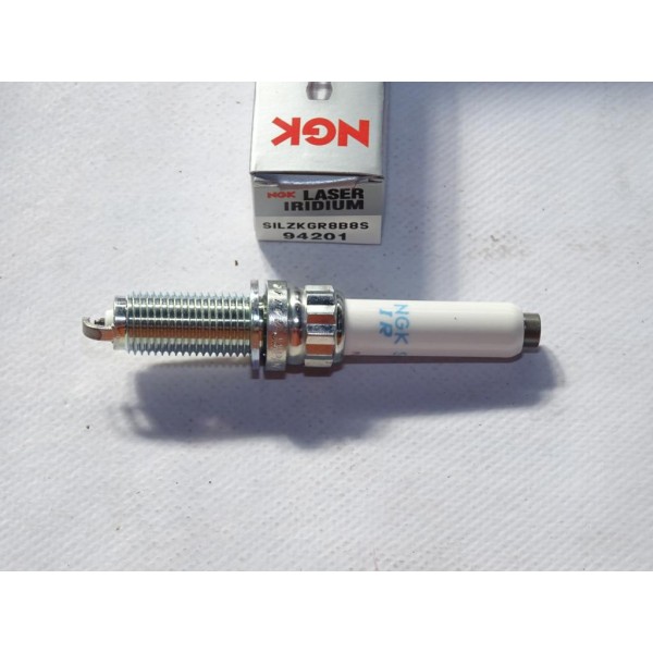 Lot 4 bougies allumage iridium NGK SILZKGR8B8S 94201 pour BMW serie 1 2 3 4 5 6  X1 X2 X3 X4 F20 F21 F22 F23 F30 F31 F32 F33 F34