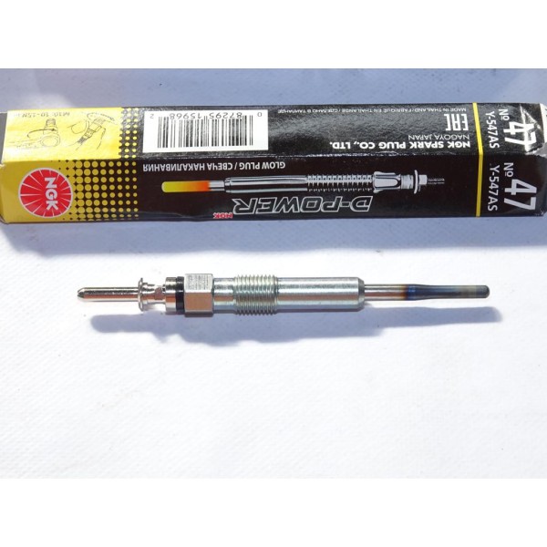 Lot 2 bougies de prechauffe NGK Y-547AS 5968 pour BMW serie 1 3 5 6 7 X3 X5 X6 E46 E53 E60 E61 E63 E64 E65 E66 E67 E70 E71 E72 E