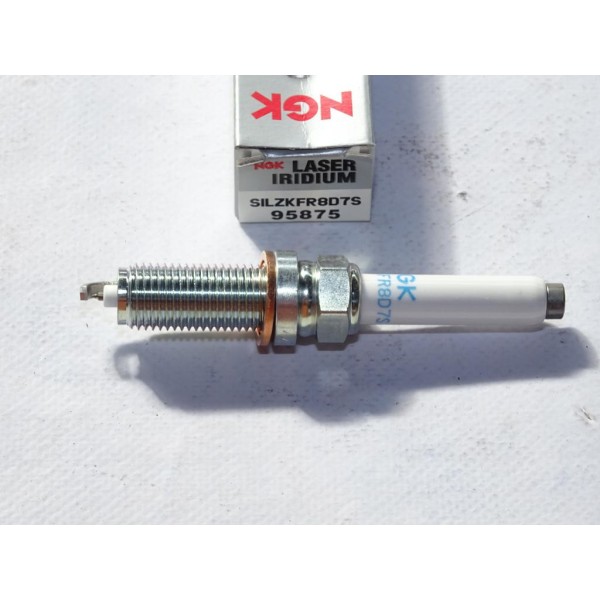 Lot 4 bougies allumage iridium NGK SILZKFR8D7S 95875 pour mercedes classe A B C E G S GLA GLC SLC GLE GLS CLS GLB CLA SL W176 W2