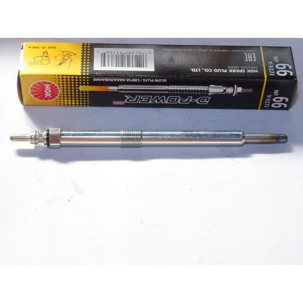 Lot 2 bougies de prechauffe NGK Y-517J 91766 pour opel movano A vivaro A nissan interstar primastar renault master 2 II laguna 2