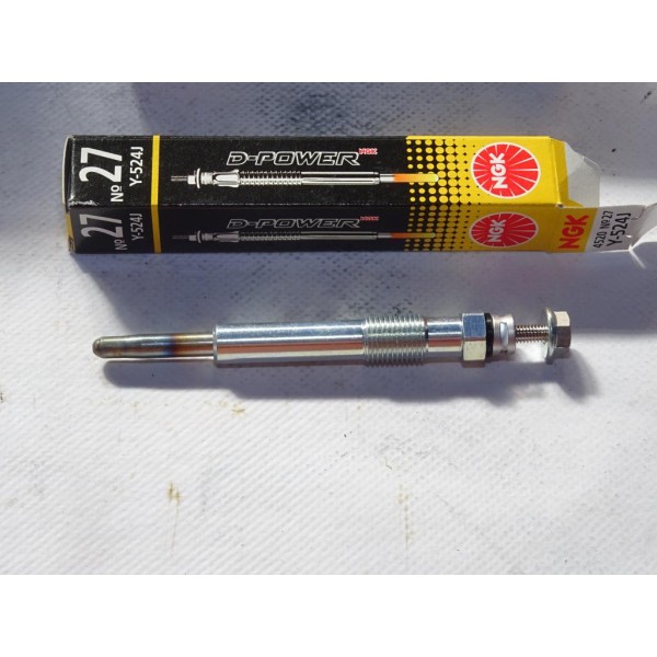 Lot 2 bougies de prechauffe NGK Y-524J 4520 pour ford fiesta 4 IV focus 1 2 I II tourneo transit connect C-mac cmax mondeo 4 IV 