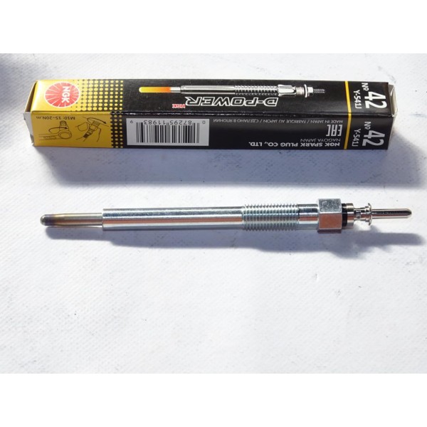 Lot 2 bougies préchauffe NGK Y-541J 1983 pour opel astra G H J corsa C D meriva A B zafira B honda civic EU EP EV 1.7CDTI 1.7 CD